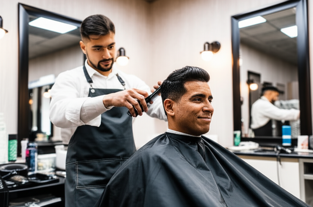 Professional barber service