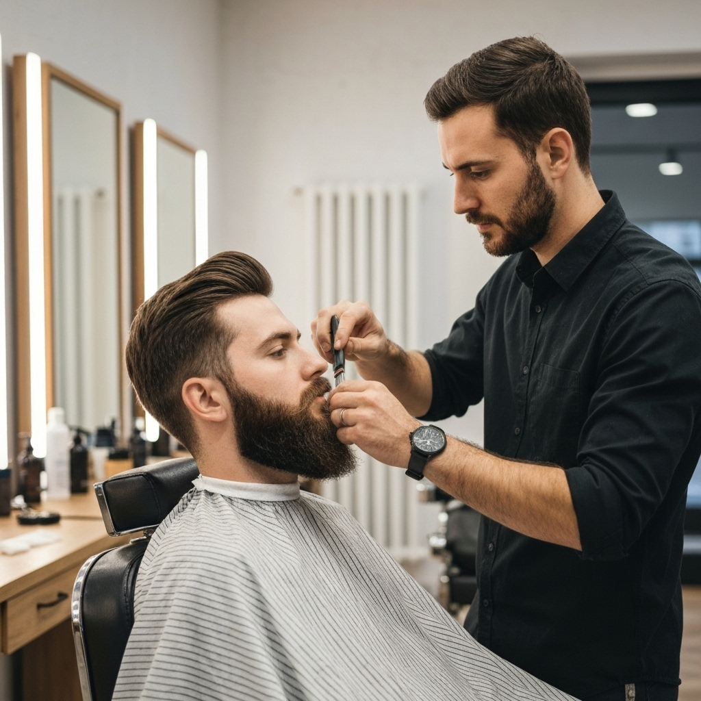 Beard styling